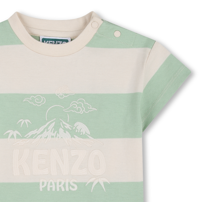 T-SHIRT AND BERMUDA SHORTS SET KENZO KIDS 
                        BOY