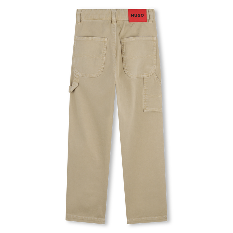 TROUSERS WITH TOPSTITCHING HUGO 
                        BOY