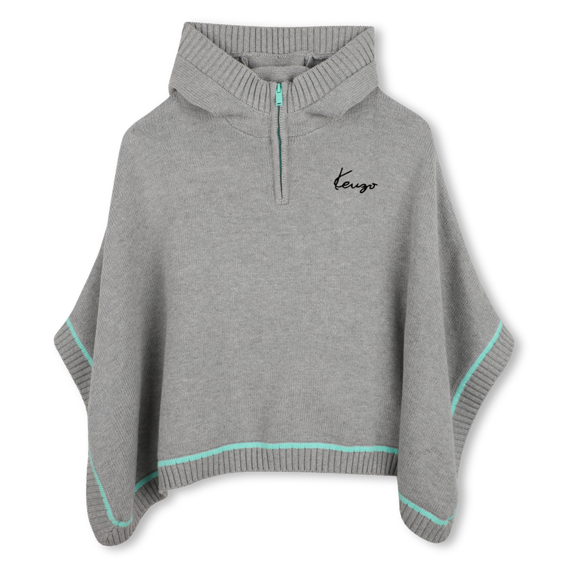 Hooded cape KENZO KIDS 
                        GIRL
