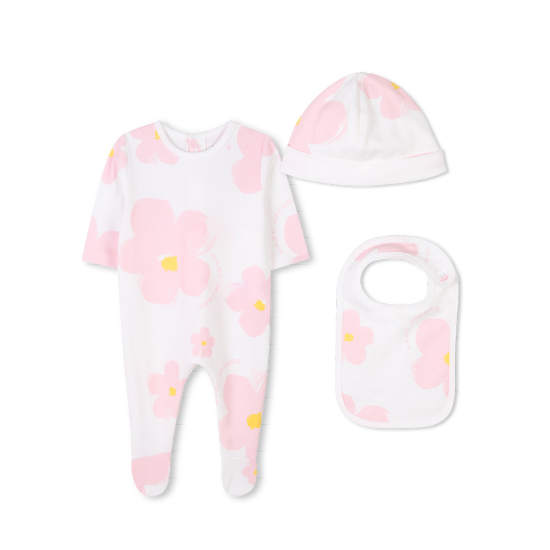 Cotton pyjamas, bib and hat MARC JACOBS 
                        UNISEX