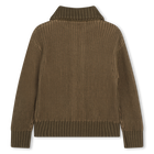 Zip-up knitted cardigan TIMBERLAND 
                    BOY
