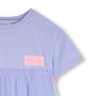 Bi-material dress BILLIEBLUSH 
                    GIRL
