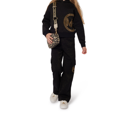 Hooded fleece sweatshirt MICHAEL KORS GIRL