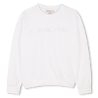 Cotton fleece sweatshirt MICHAEL KORS 
                    GIRL