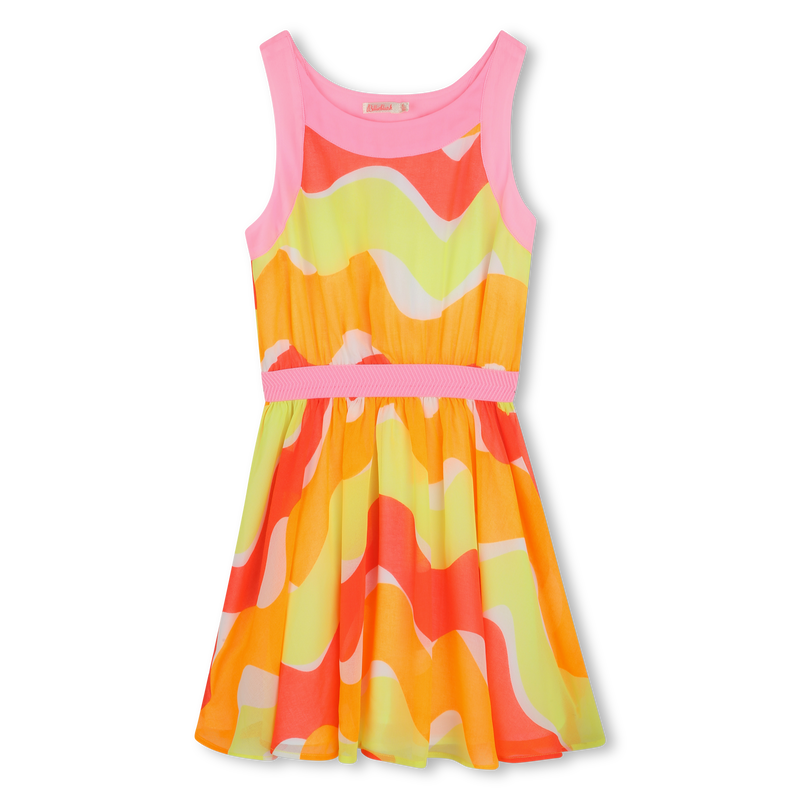Printed dress with straps BILLIEBLUSH 
                        GIRL