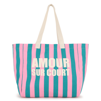 COTTON TOTE BAG KIDS AROUND GIRL