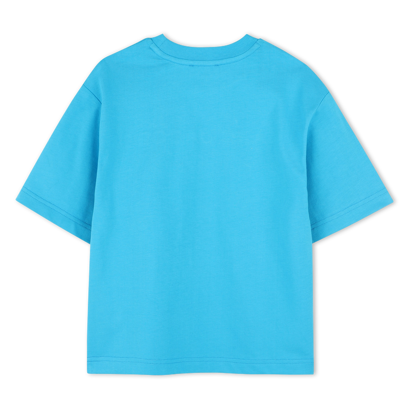 Two-tone cotton T-shirt MARC JACOBS 
                        BOY