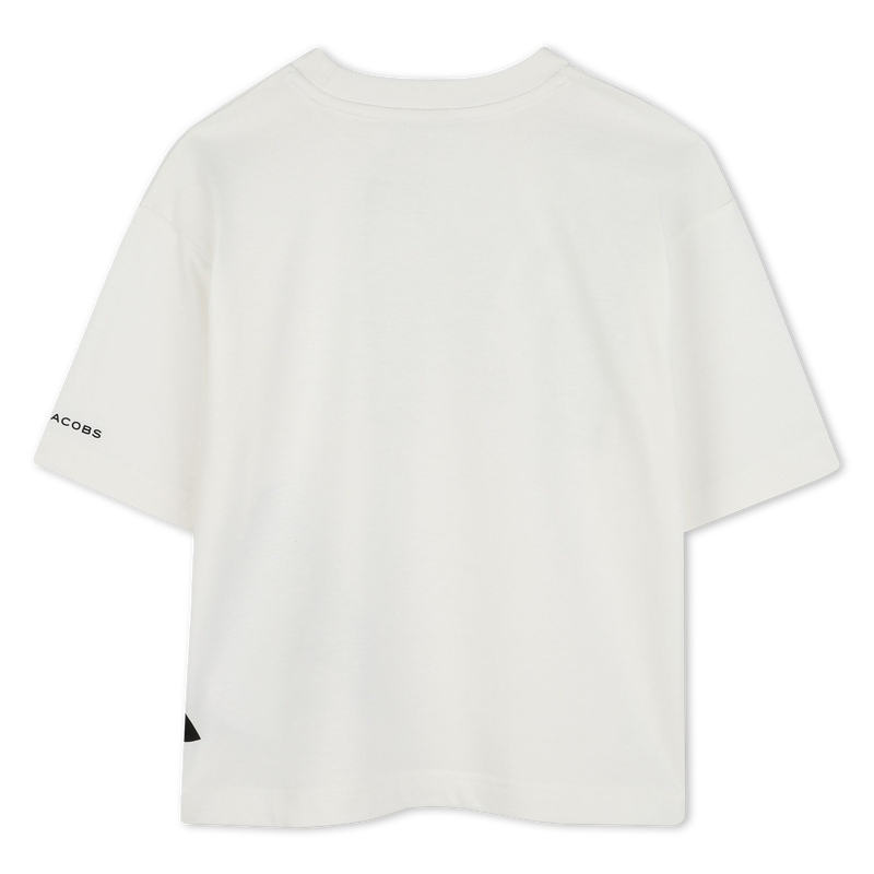 Two-tone cotton T-shirt MARC JACOBS 
                        BOY