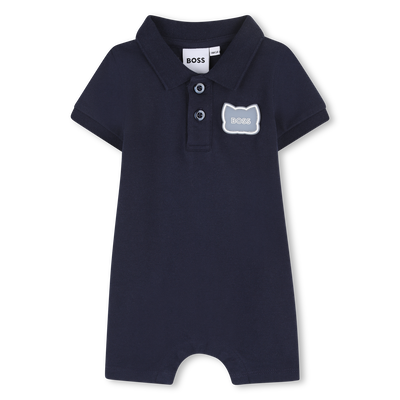 BUTTON PLAYSUIT BOSS BOY