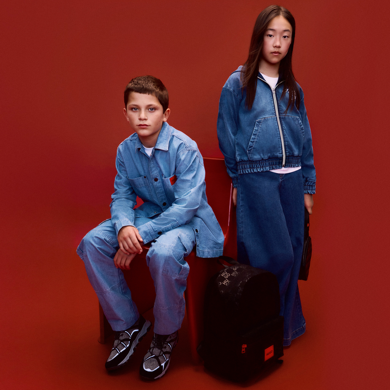 Hooded cardigan HUGO 
                        GIRL