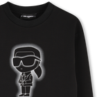 Double jersey sweatshirt KARL LAGERFELD KIDS 
                    BOY
