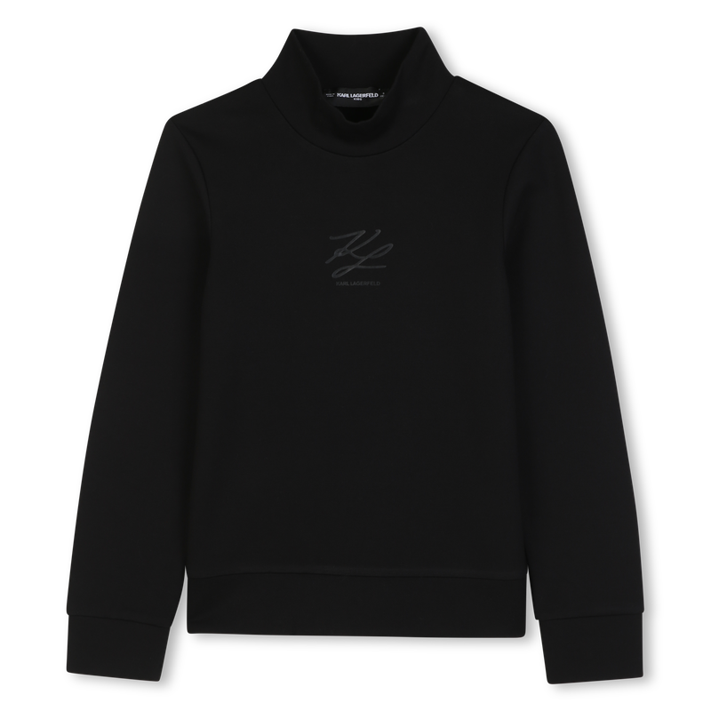 Long sleeve t-shirt KARL LAGERFELD KIDS 
                        GIRL