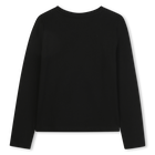 Long-sleeved jersey T-shirt MICHAEL KORS 
                    GIRL