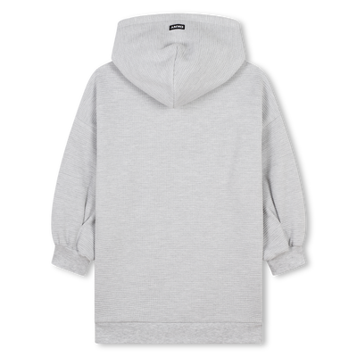 Logo dress with hood DKNY GIRL