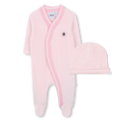 Pajama and hat set BOSS 
                    GIRL