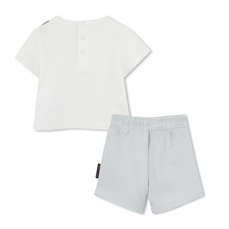 Cotton T-shirt and shorts MARC JACOBS 
                        UNISEX
