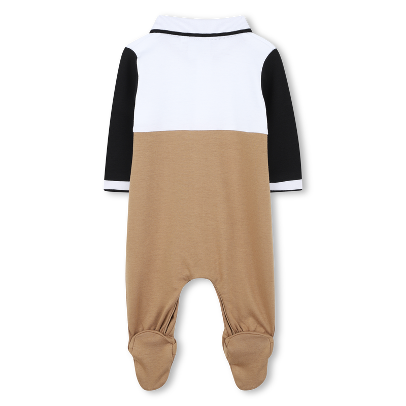 Tricolour polo-neck pyjamas BOSS 
                        BOY