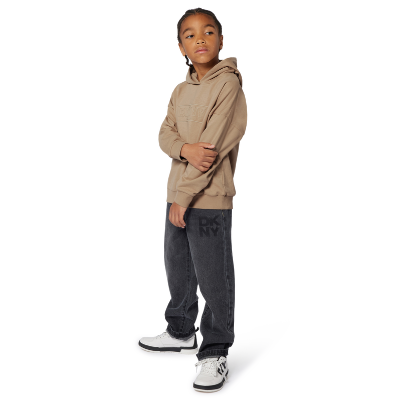 Cotton denim trousers DKNY 
                        UNISEX