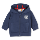 Hooded jogger sweatshirt, SLATE BLUE, hi-res