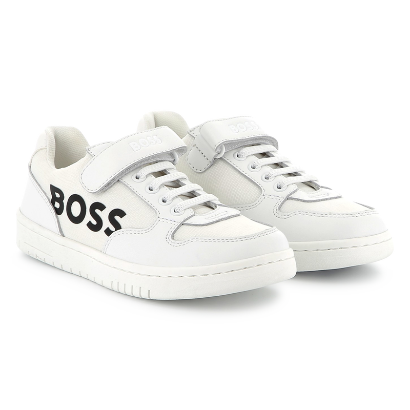 Laced hook-and-loop trainers BOSS 
                        BOY