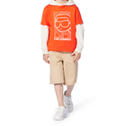 Twill Bermuda shorts KARL LAGERFELD KIDS 
                    BOY