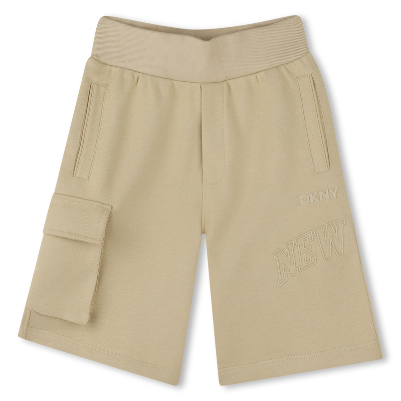 Cotton fleece Bermuda shorts DKNY 
                        UNISEX