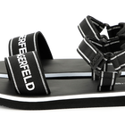 Light hook-and-loop sandals KARL LAGERFELD KIDS 
                    GIRL