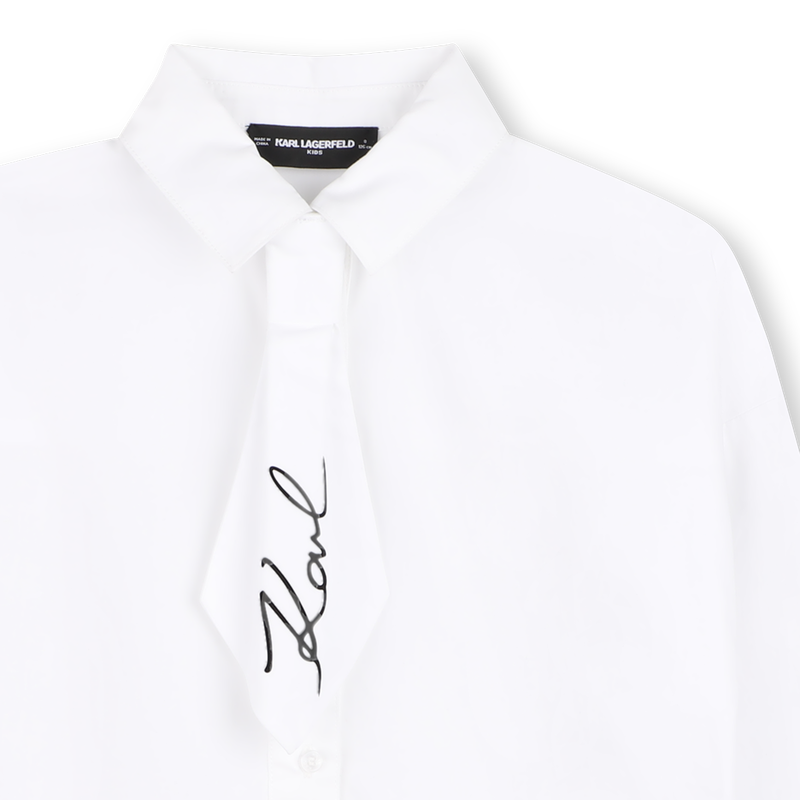 Long sleeve shirt KARL LAGERFELD KIDS 
                        GIRL