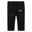 Denim effect knitted trousers TIMBERLAND 
                    BOY
