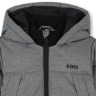 Hooded down jacket BOSS 
                    BOY