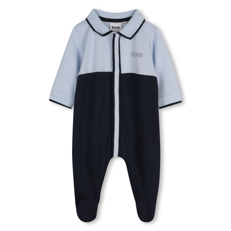 Tricolour polo-neck pyjamas BOSS 
                        BOY
