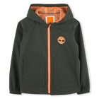 Zip-up hooded windbreaker TIMBERLAND 
                    BOY