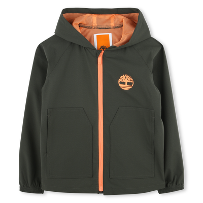 Zip-up hooded windbreaker TIMBERLAND BOY