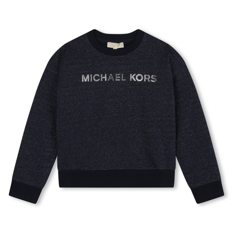 Glittery sweatshirt MICHAEL KORS 
                        GIRL
