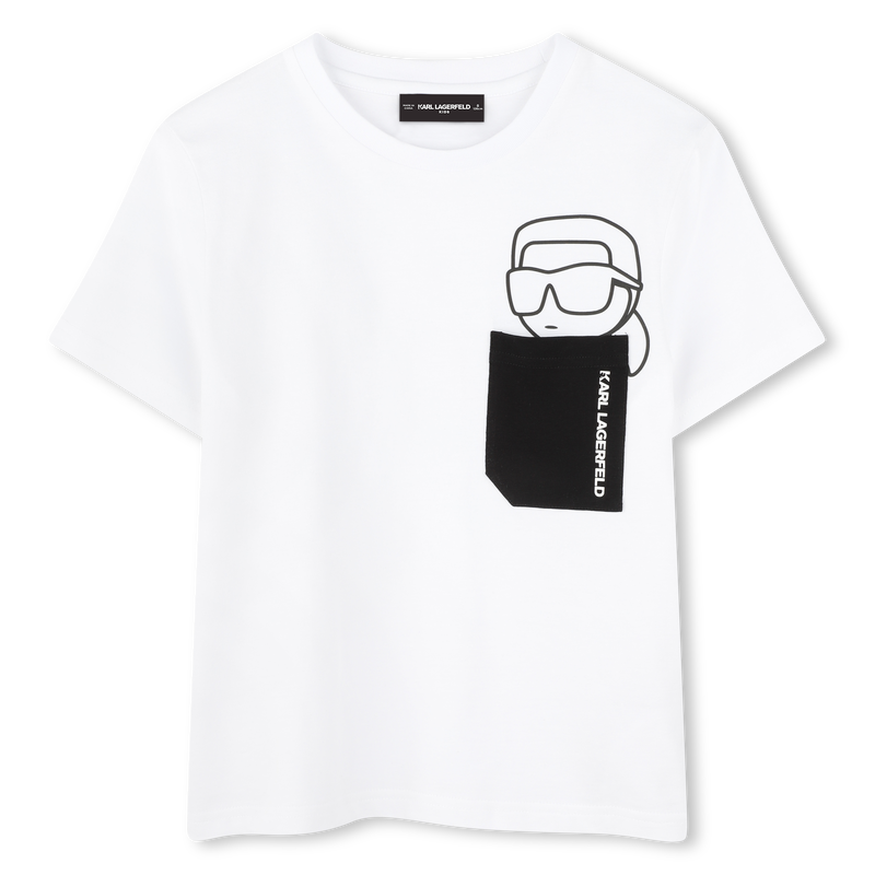 Short-sleeved T-shirt KARL LAGERFELD KIDS 
                        BOY