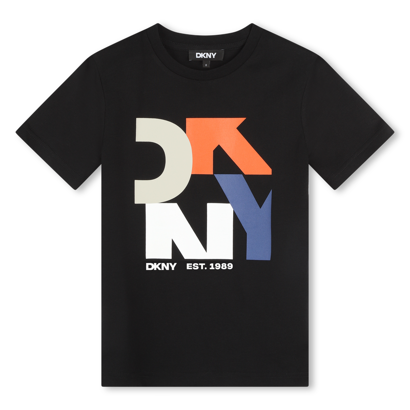 Short-sleeved cotton T-shirt DKNY 
                        BOY