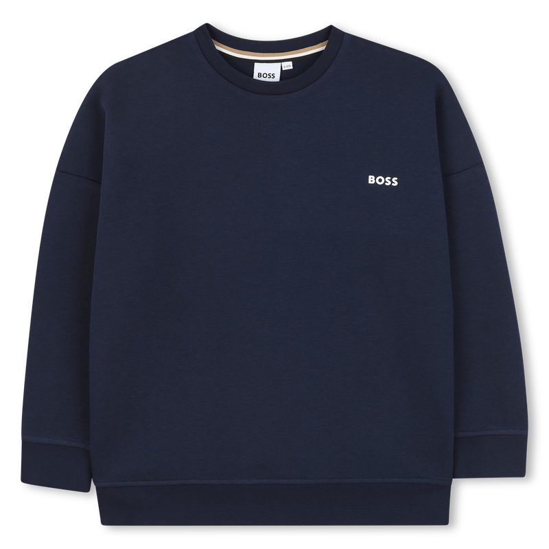 Plain round-neck sweatshirt BOSS 
                        BOY