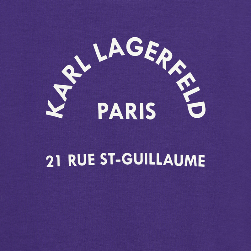 Sweatshirt with print KARL LAGERFELD KIDS 
                        GIRL