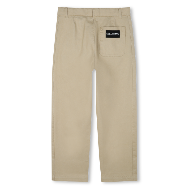 Trousers with pockets KARL LAGERFELD KIDS 
                        BOY