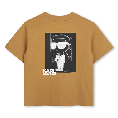 Short sleeve t-shirt KARL LAGERFELD KIDS BOY