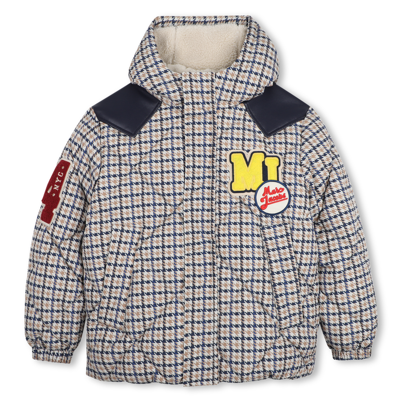 Hooded down jacket MARC JACOBS 
                        BOY