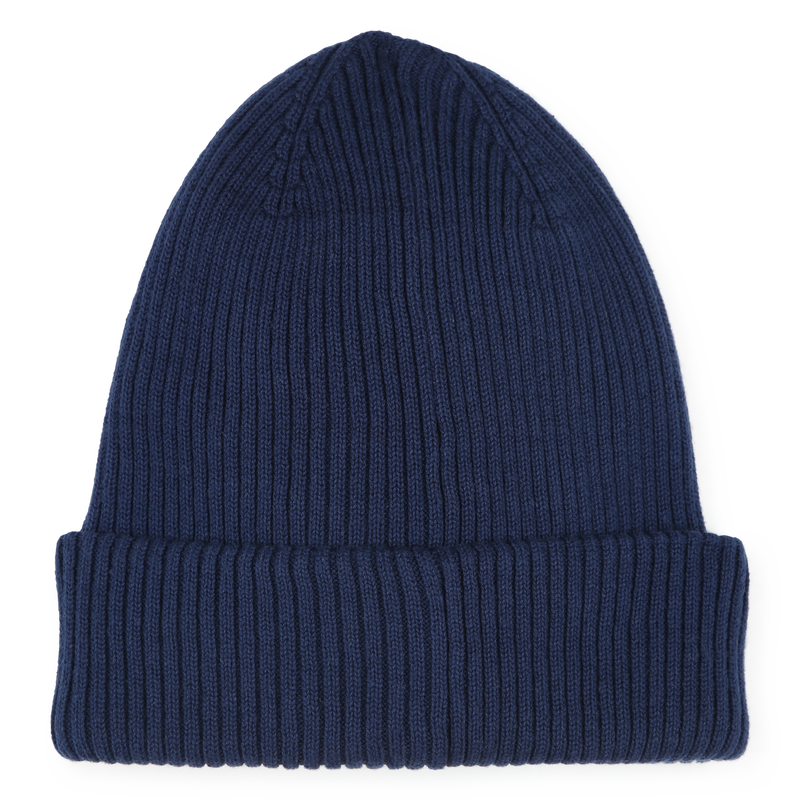 Knitted cotton hat HUGO 
                        UNISEX