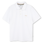 Loose-fit cotton polo shirt BOSS 
                    BOY