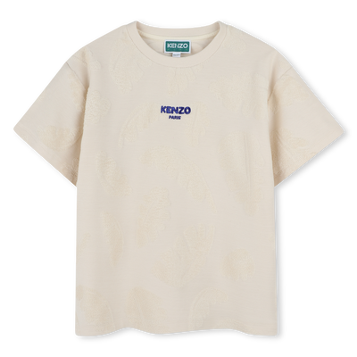 French terry T-shirt KENZO KIDS BOY