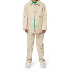 Striped cotton twill jacket KENZO KIDS 
                    UNISEX
