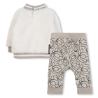 Sweatshirt and jogging bottoms set KARL LAGERFELD KIDS 
                    BOY