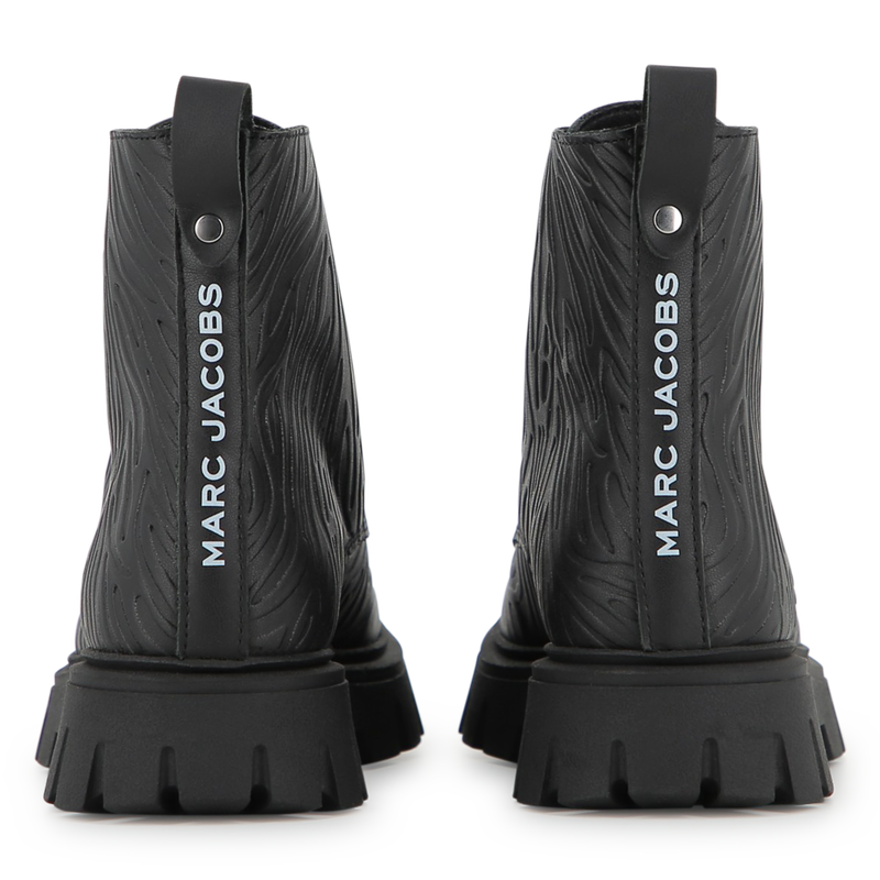 Cowhide leather ankle boots MARC JACOBS 
                        GIRL