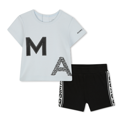 Cotton T-shirt and shorts MARC JACOBS UNISEX