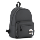 Rubber-effect coated textile backpack KARL LAGERFELD KIDS 
                    BOY