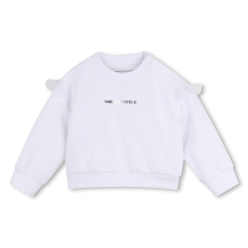 Sweatshirt and skirt set KARL LAGERFELD KIDS 
                        GIRL